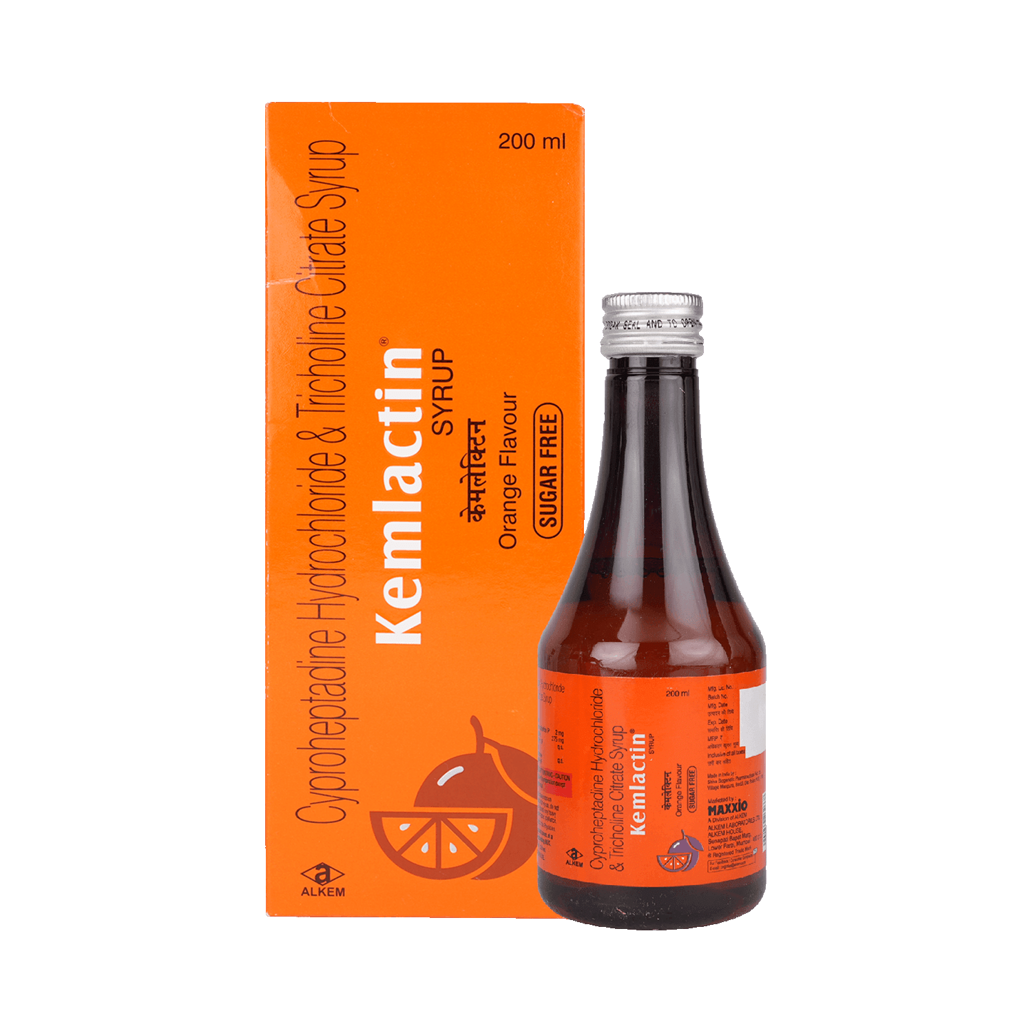 Kemlactin Syrup Orange Sugar Free