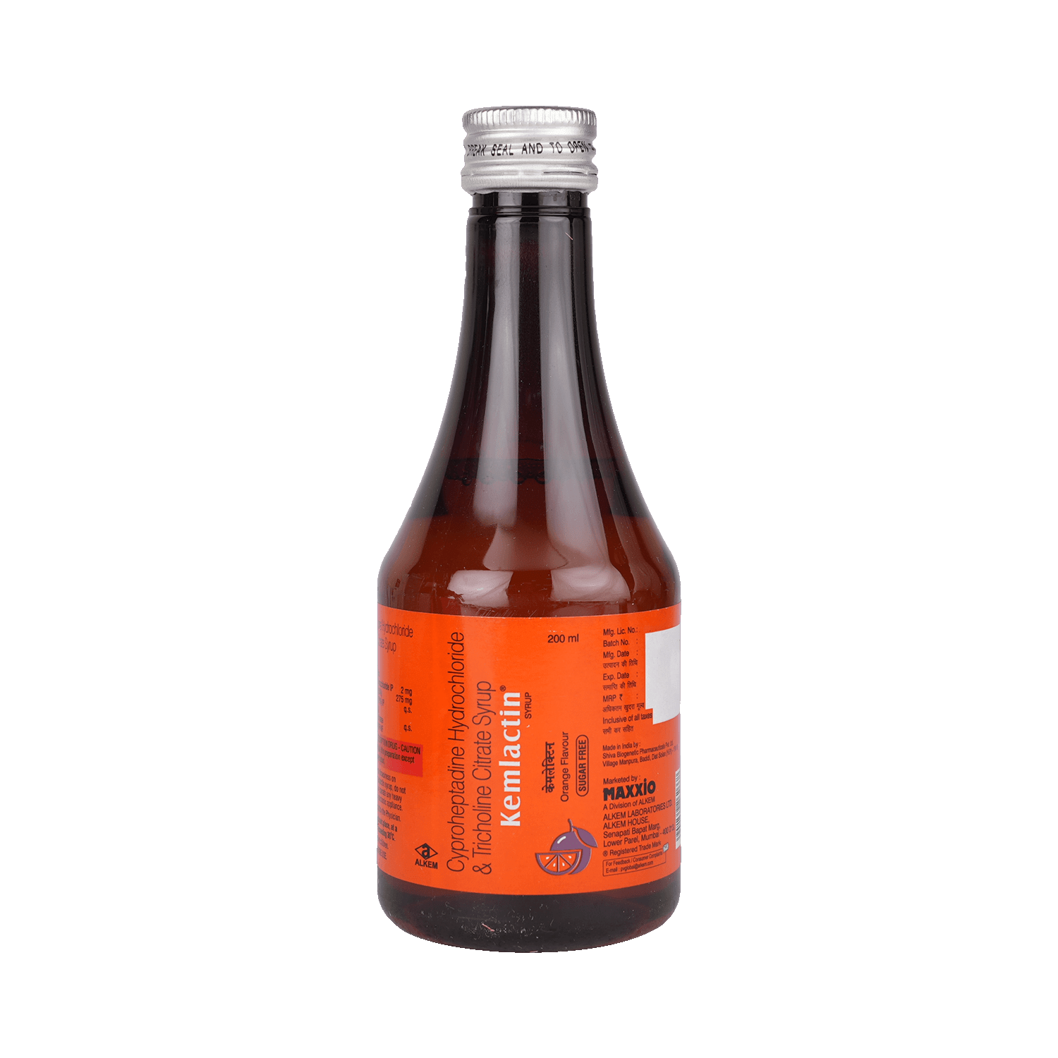 Kemlactin Syrup Orange Sugar Free - Image 5