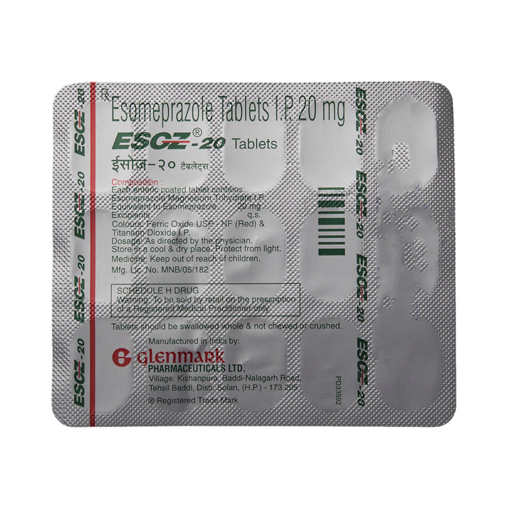 Esoz 20 Tablet - Image 4