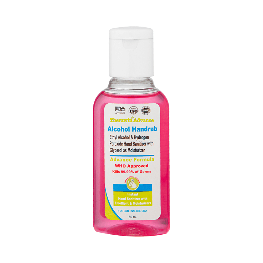 Therawin Advance Alcohol Handrub (50ml Each) - Image 2