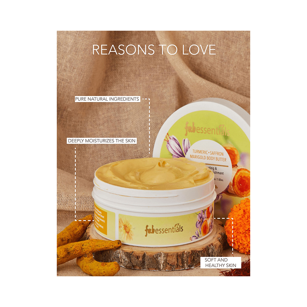 Fabessentials Turmeric, Saffron and Marigold Body Butter - Image 3