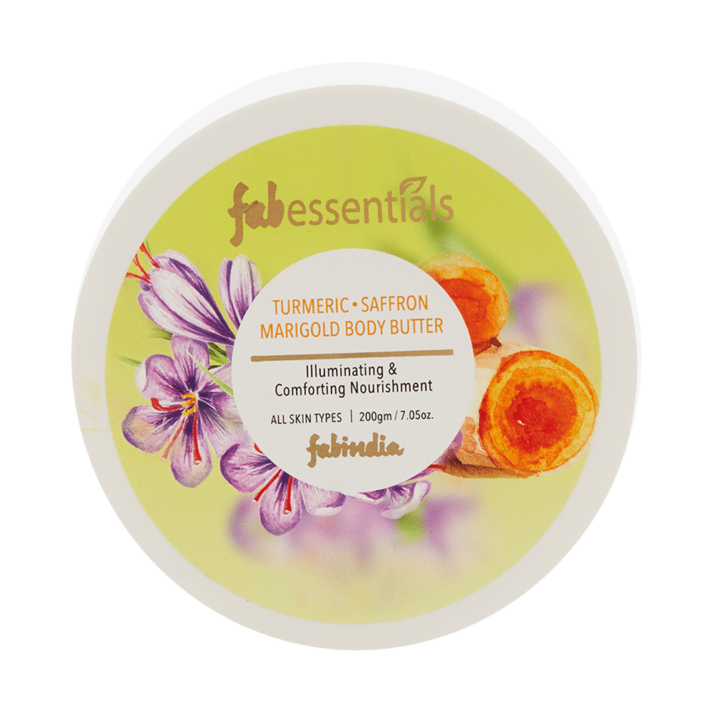 Fabessentials Turmeric, Saffron and Marigold Body Butter - Image 1