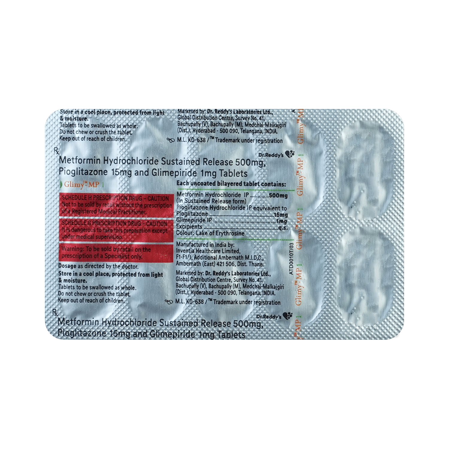 Glimy-MP 1 Tablet SR - Image 5