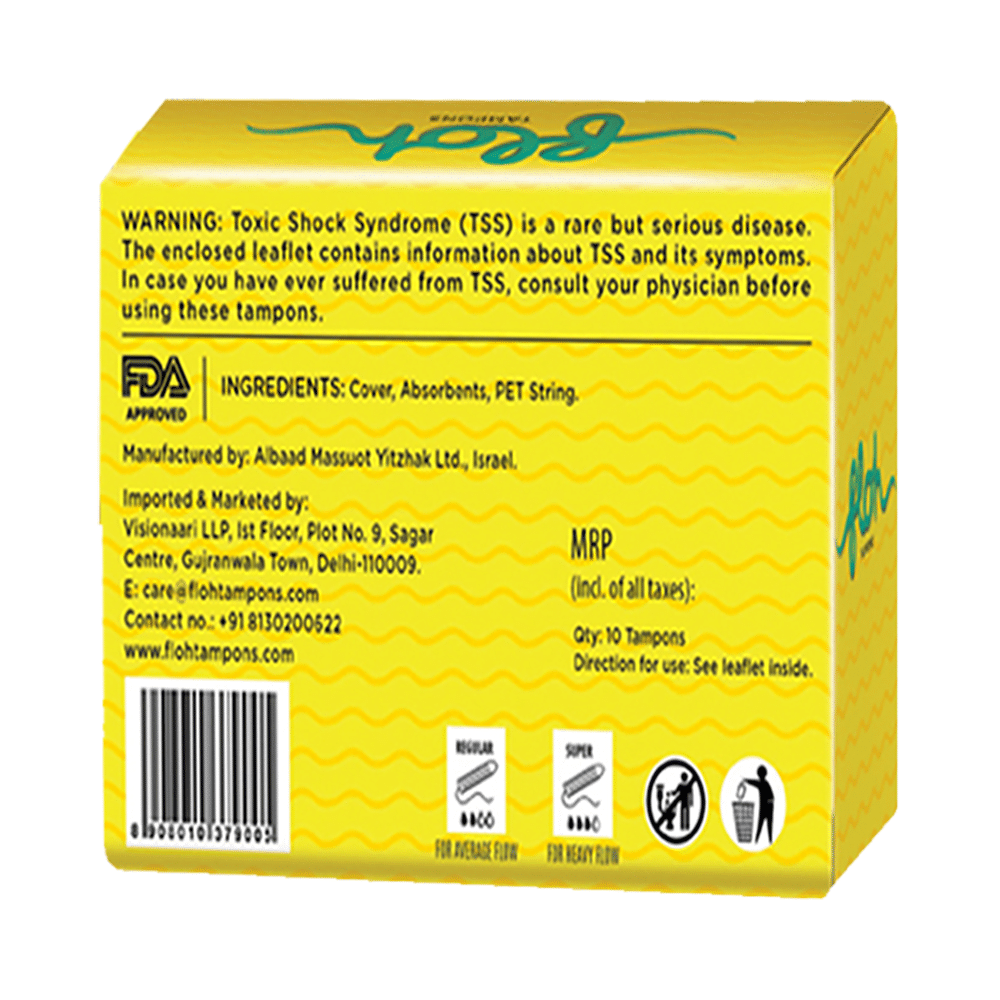 FLOH Tampons(10 Each) Regular - Image 2