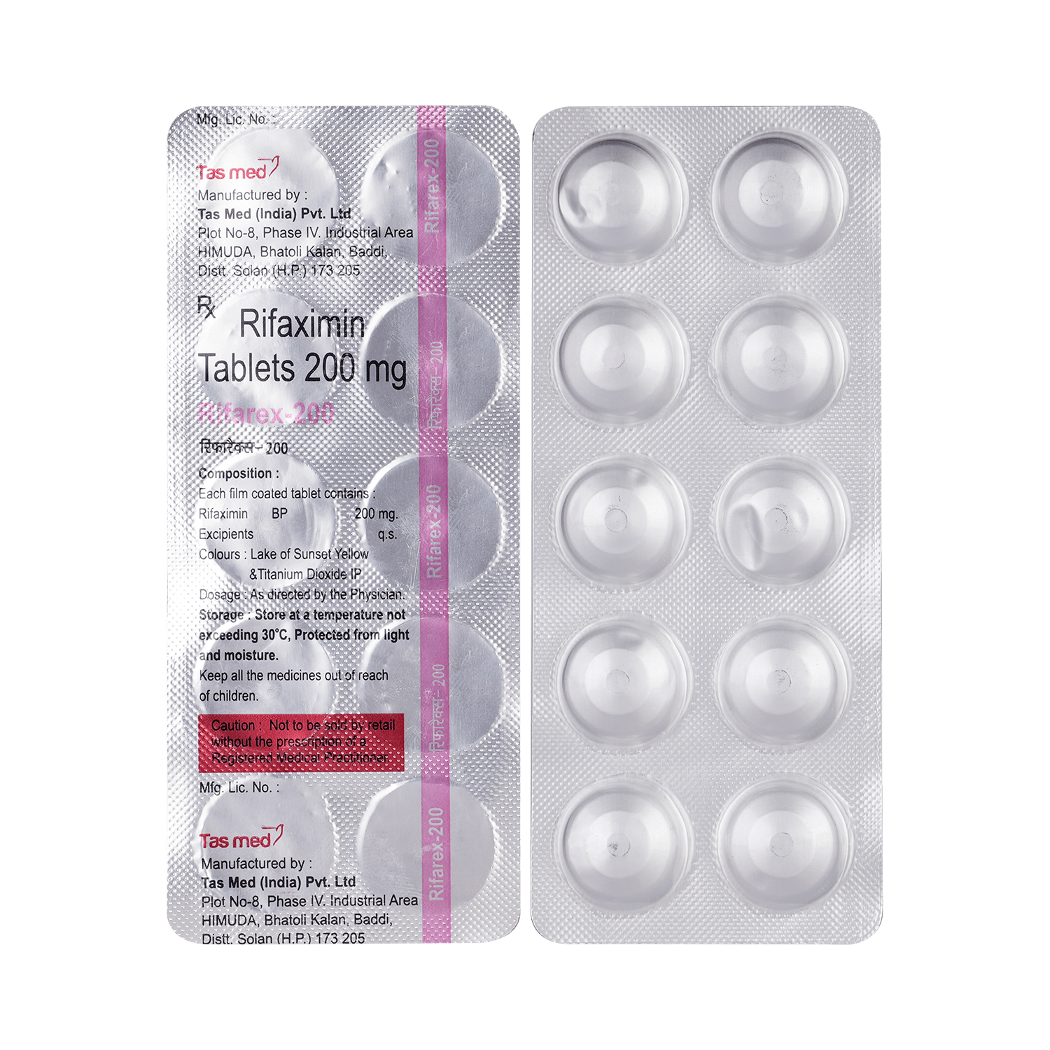 Rifarex 200mg Tablet - Image 1