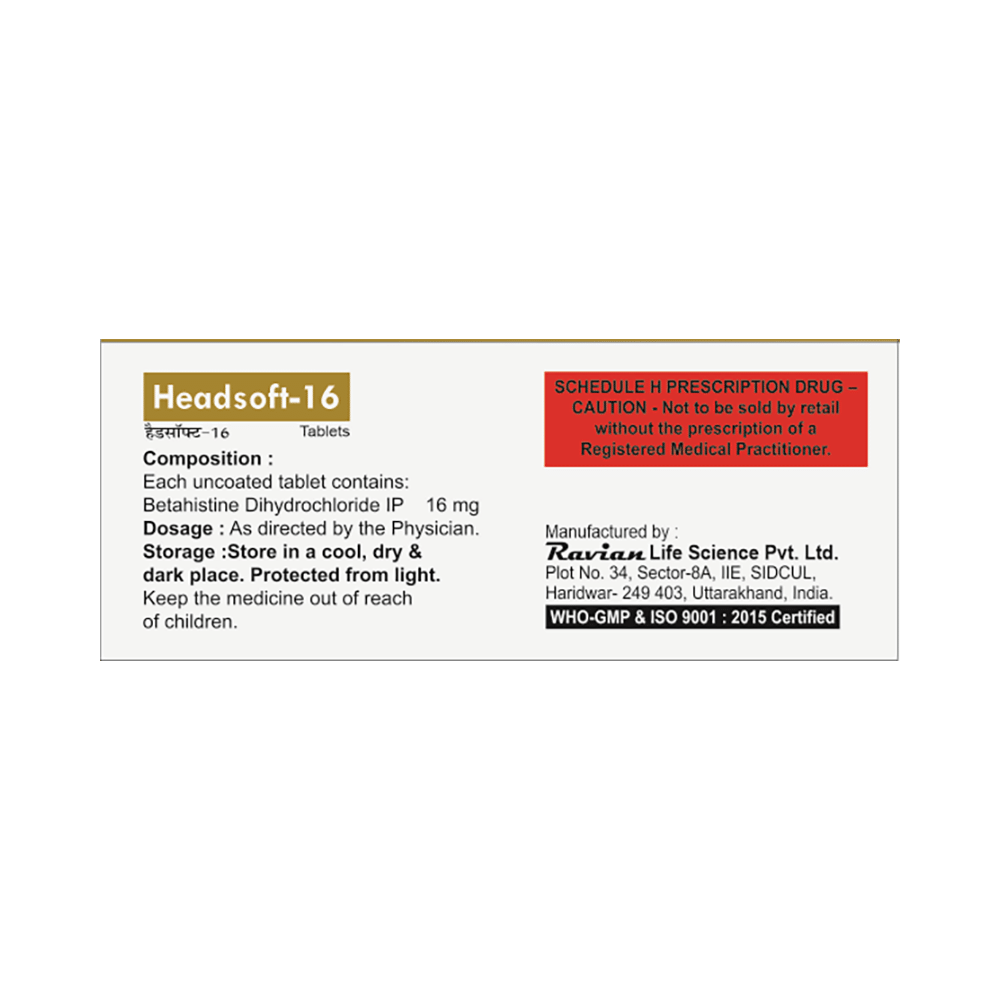 Headsoft 16 Tablet - Image 2
