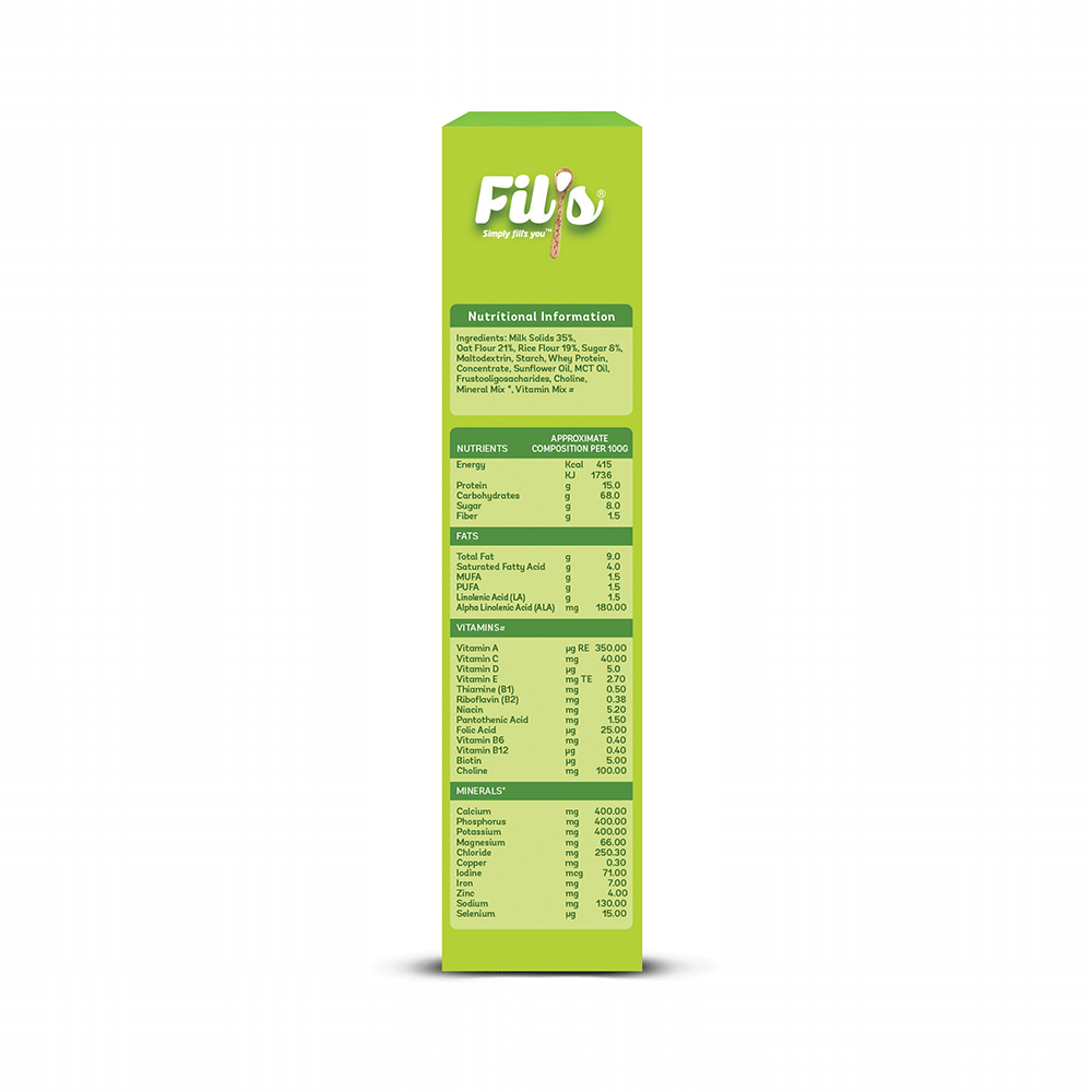 Fil's Organic Baby Cereal with Milk, 8-24 Months + Oatmeal and Rice - Image 4