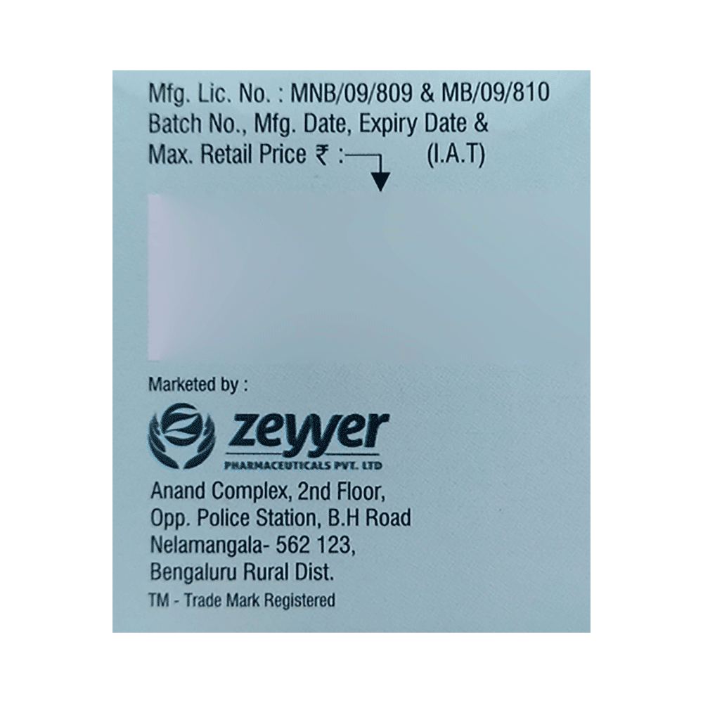 Dapazer-V 100 Tablet SR - Image 3