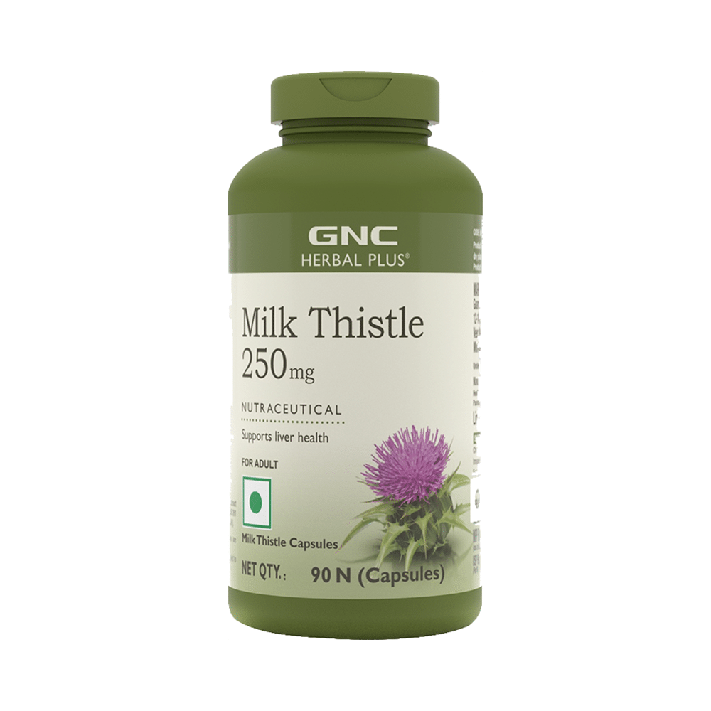 GNC Herbal Plus Milk Thistle 250mg Capsule