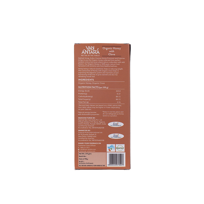 Van Antara Organic Honey Clove - Image 3