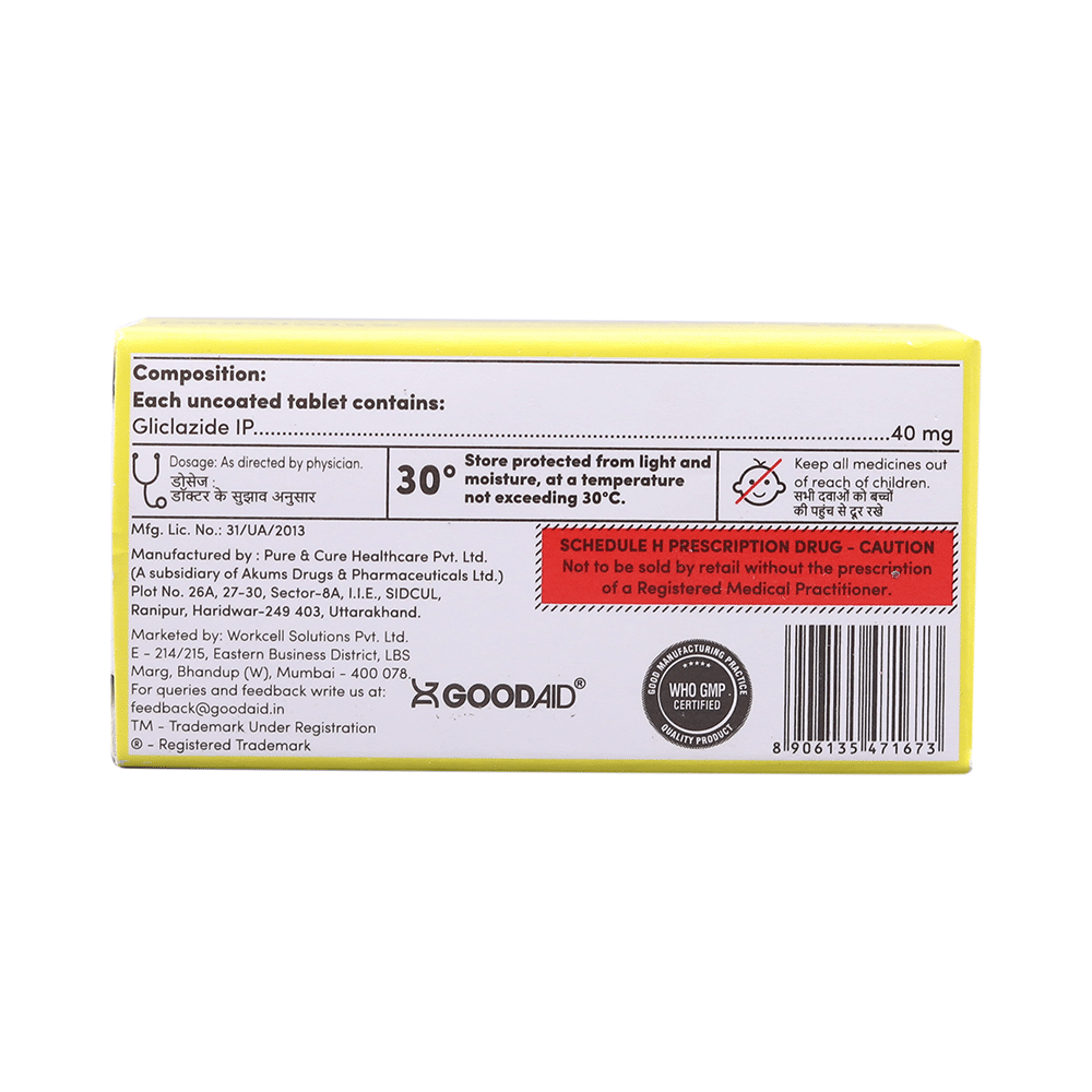 Gliclagood 40 Tablet - Image 2
