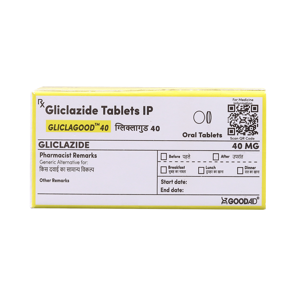 Gliclagood 40 Tablet