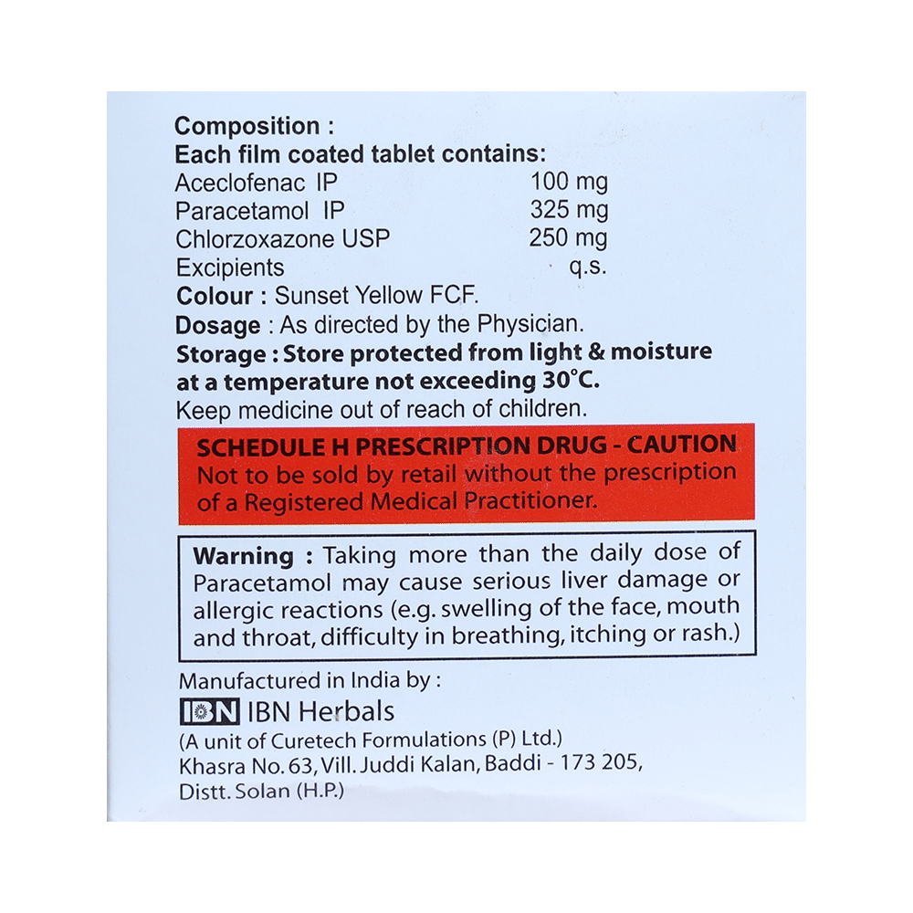 Pyrinac MR 100mg/325mg/250mg Tablet - Image 2