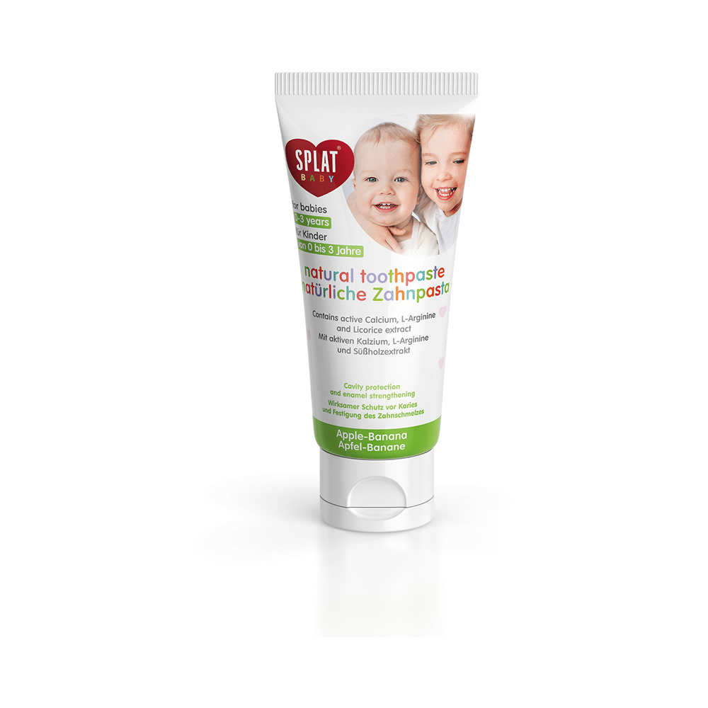 Splat Baby Natural Toothpaste (0-3 Year) Apple-Banana - Image 3