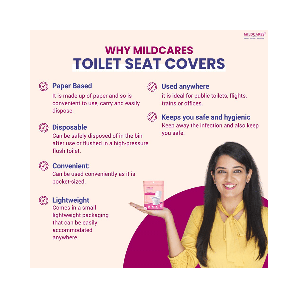Mildcares Disposable Toilet Seat Cover - Image 4