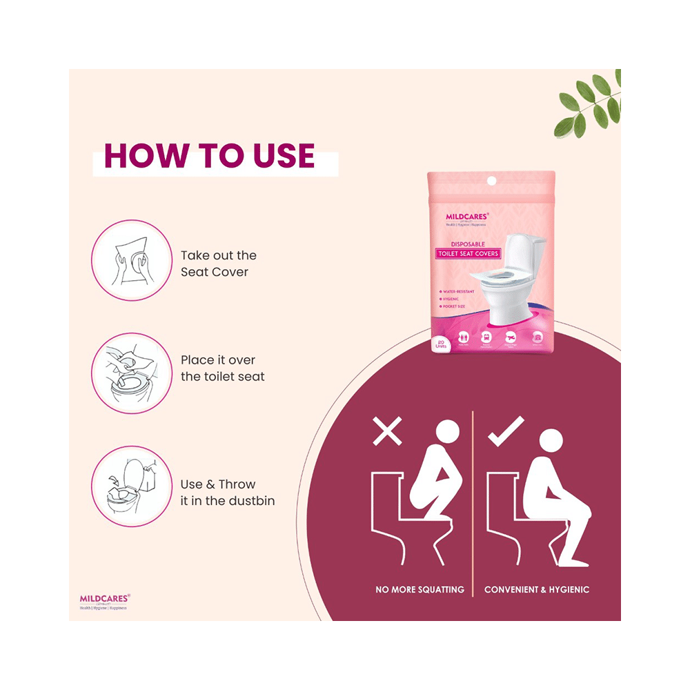 Mildcares Disposable Toilet Seat Cover - Image 7
