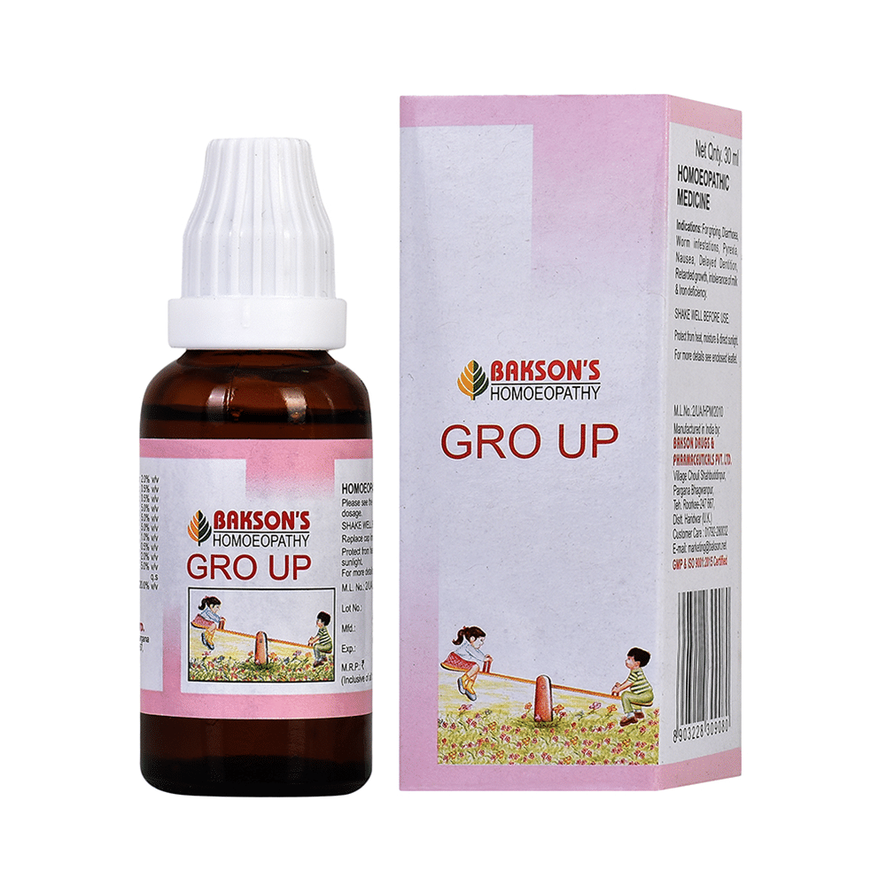 Bakson's Homeopathy Gro Up Drop - Image 1