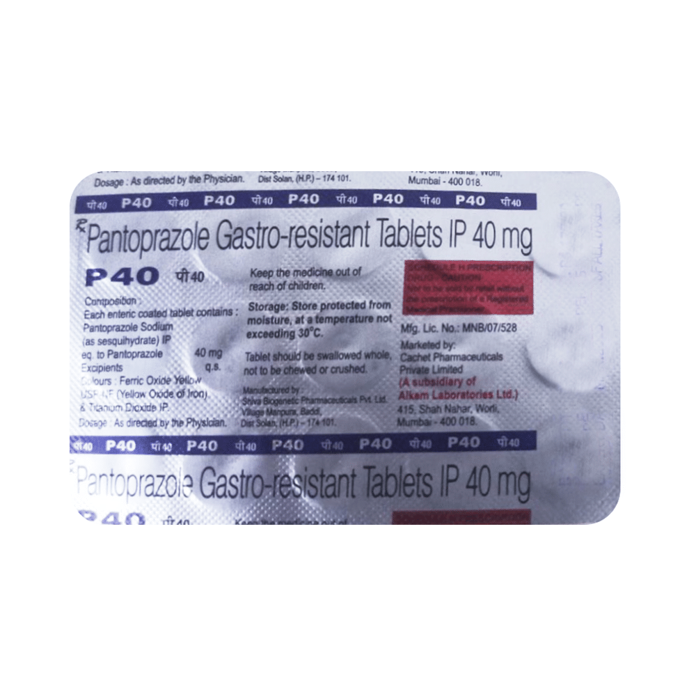 P 40 Tablet - Image 1