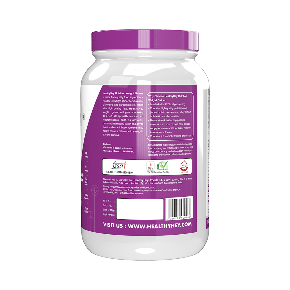 HealthyHey Nutrition Weight Gainer Irish Chocolate Cream - Image 2