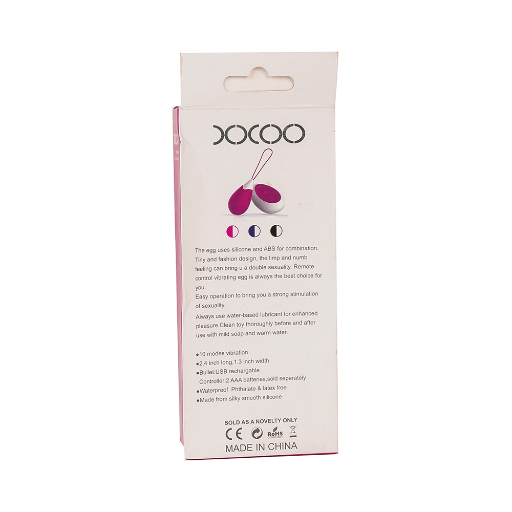 Gizmoswala Docco Sweetheart Rechargeable Remote Control Egg Body Massager - Image 5