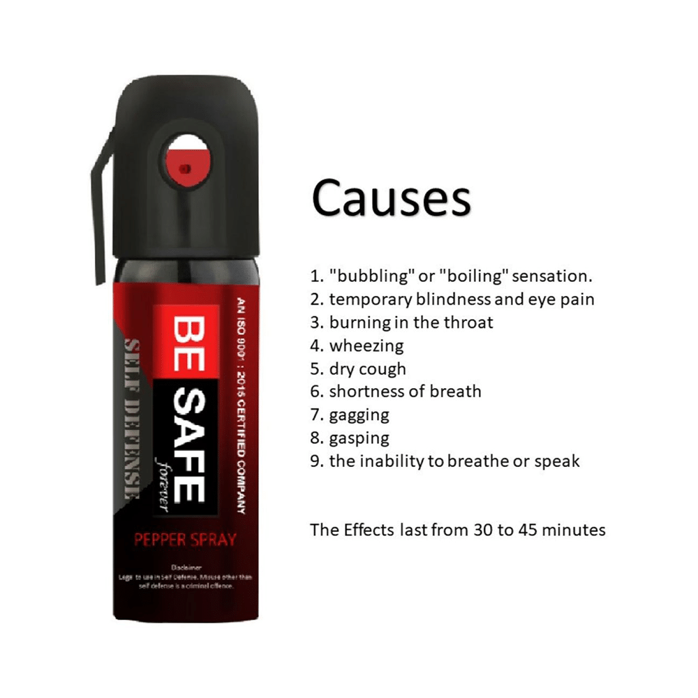 Be Safe Forever Self Defense Pepper Spray (35gm Each) - Image 3