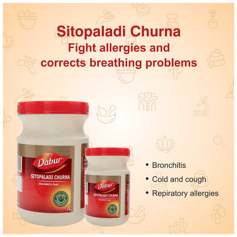Dabur Sitopaladi Churna | Relieves Cold & Allergies - Image 4