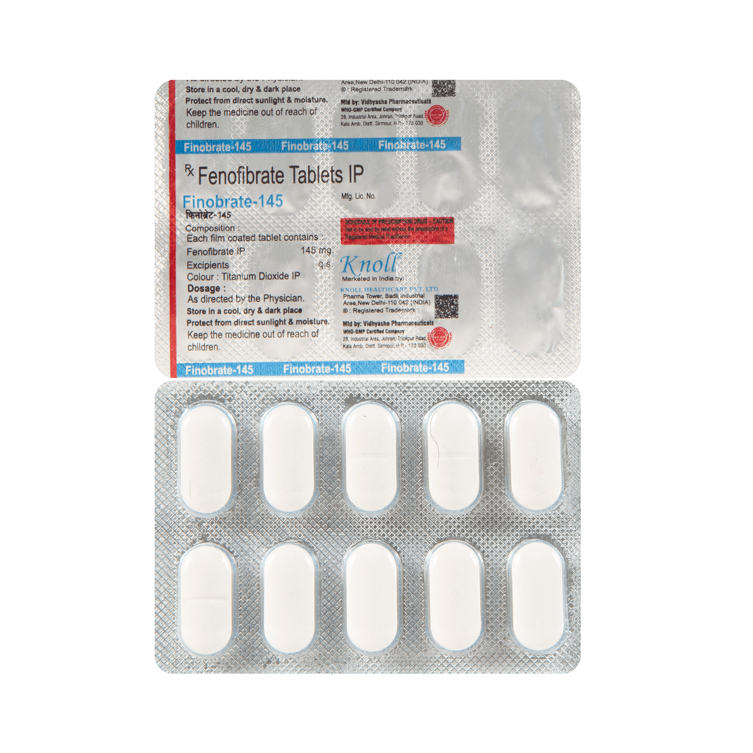Finobrate 145mg Tablet - Image 1