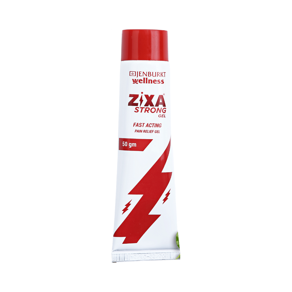 ZIXA Strong Fast Acting Pain Relief Gel | Dual action | Heals Back Pain, Muscle Pain, Knee Pain, Joint Pain (50gm Each) - Image 1
