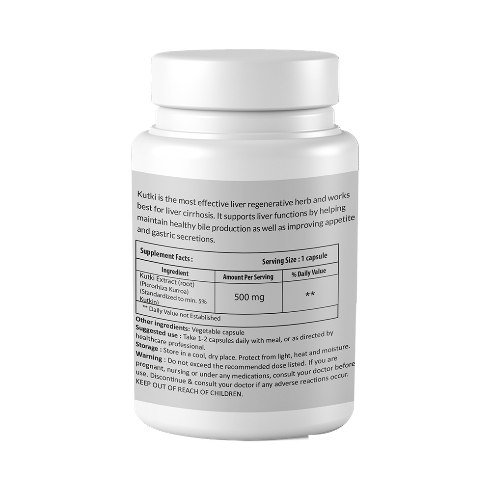 Zinnia Wellness Kutki Extract Veggie Capsule - Image 3