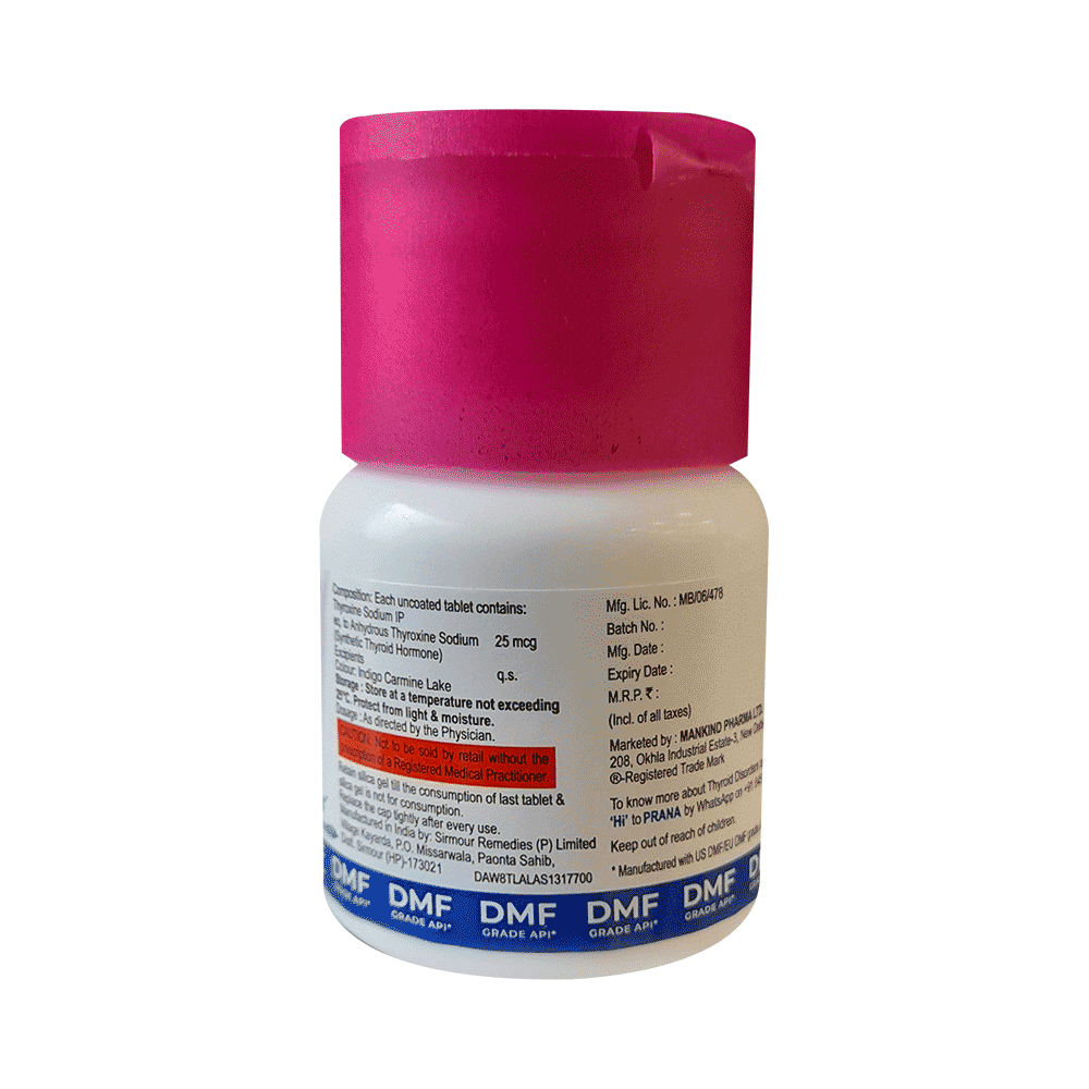 Thyroneed 25mcg Tablet - Image 2