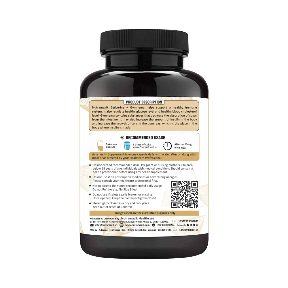 Nutramagik Berberine Gymnema Capsule - Image 3