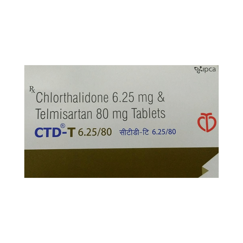 CTD-T 6.25/80 Tablet
