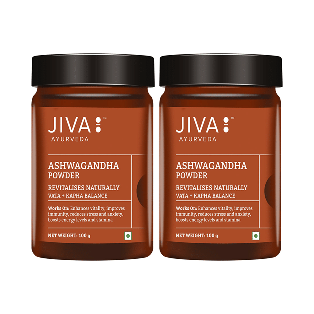 Jiva Ayurveda Ashwagandha Powder (100gm Each)