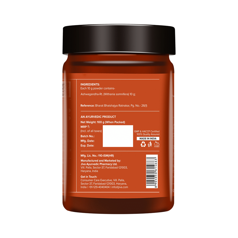 Jiva Ayurveda Ashwagandha Powder (100gm Each) - Image 4
