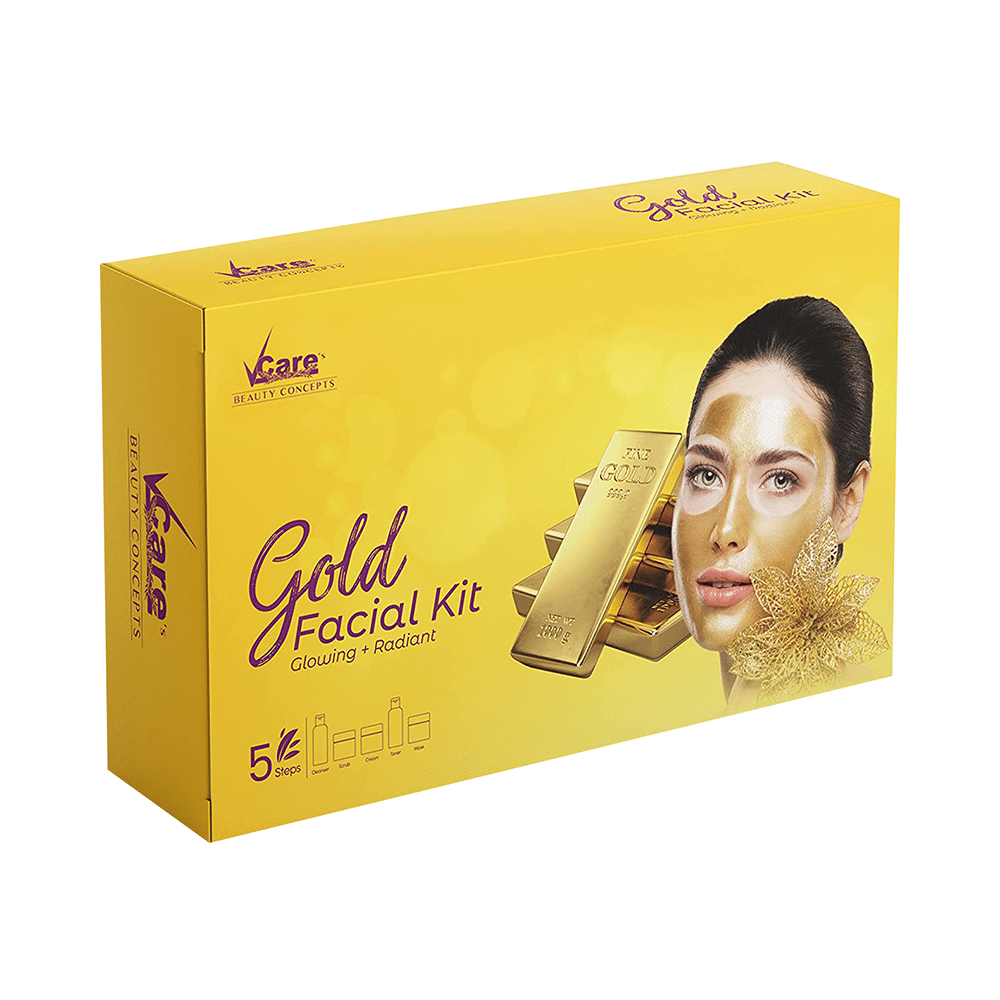 VCare Gold Facial Kit (150gm Each) - Image 3