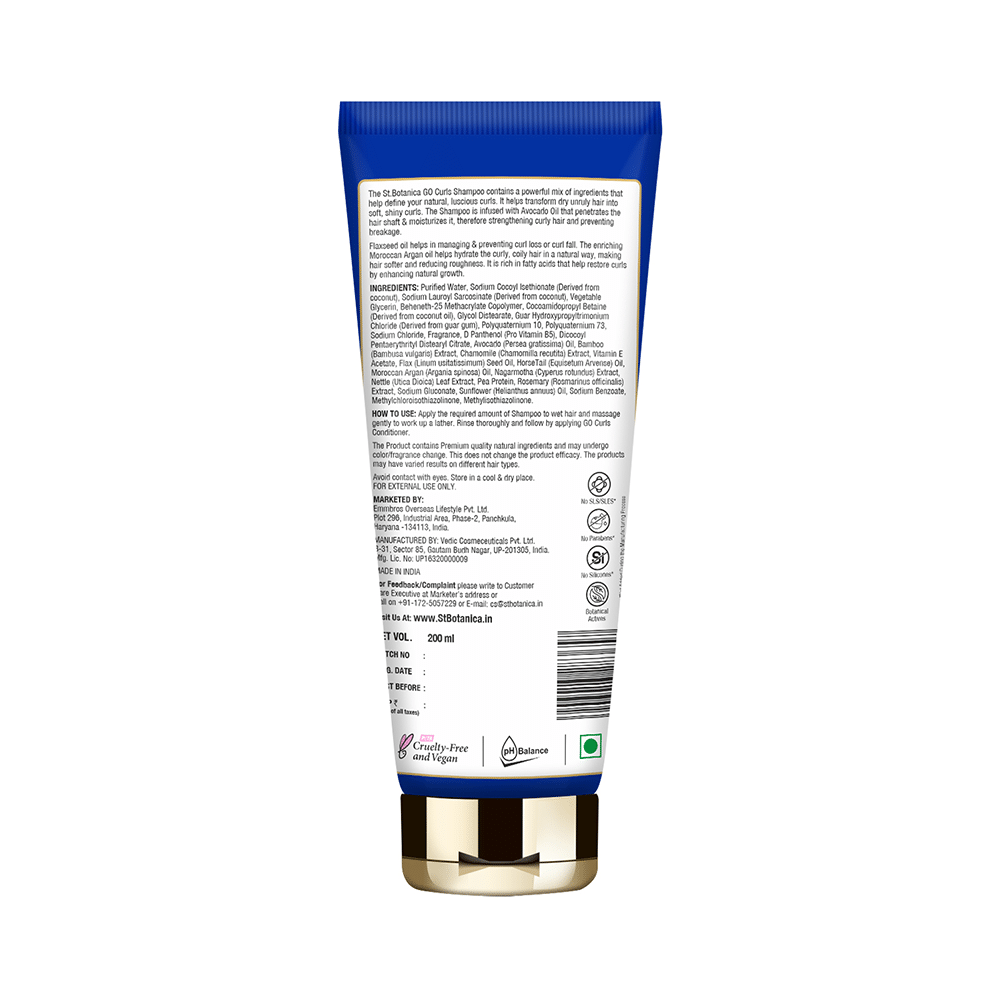 St.Botanica Curls Go Range Shampoo & Conditioner (200ml Each) - Image 4