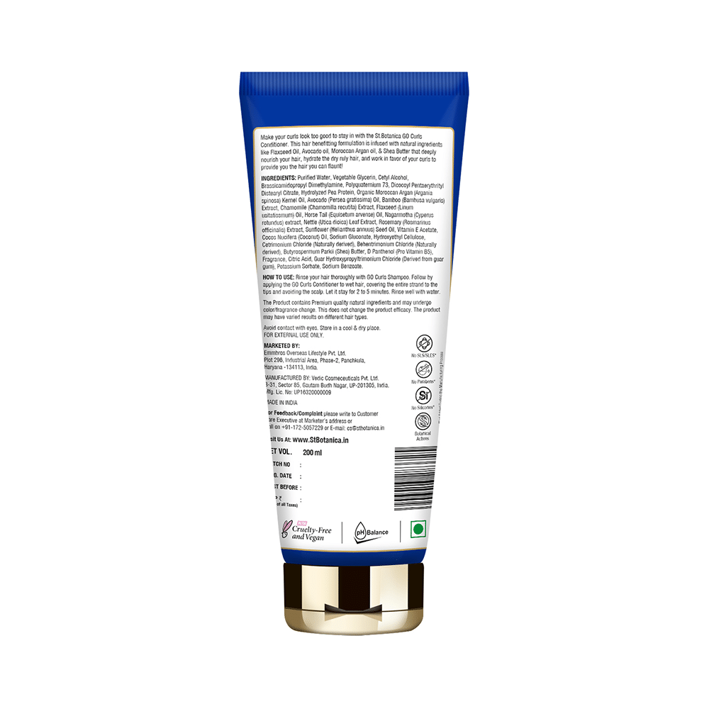 St.Botanica Curls Go Range Shampoo & Conditioner (200ml Each) - Image 5