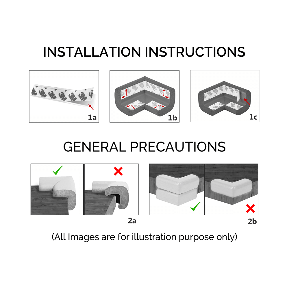 Safe-O-Corner Animal Shaped Corner Caps Green - Image 3