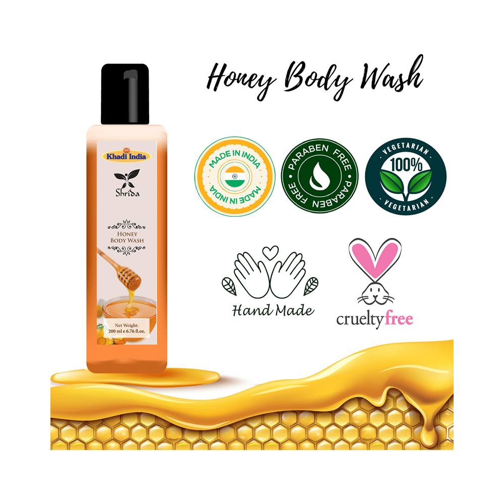 Shrida Honey Body Wash - Image 3