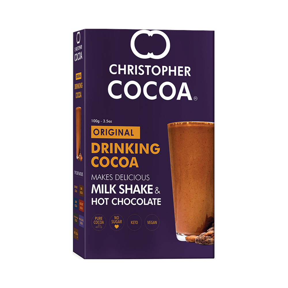Christopher Cocoa Original Drinking Cocoa 100gm Each (Buy 3 Get 1 Free)