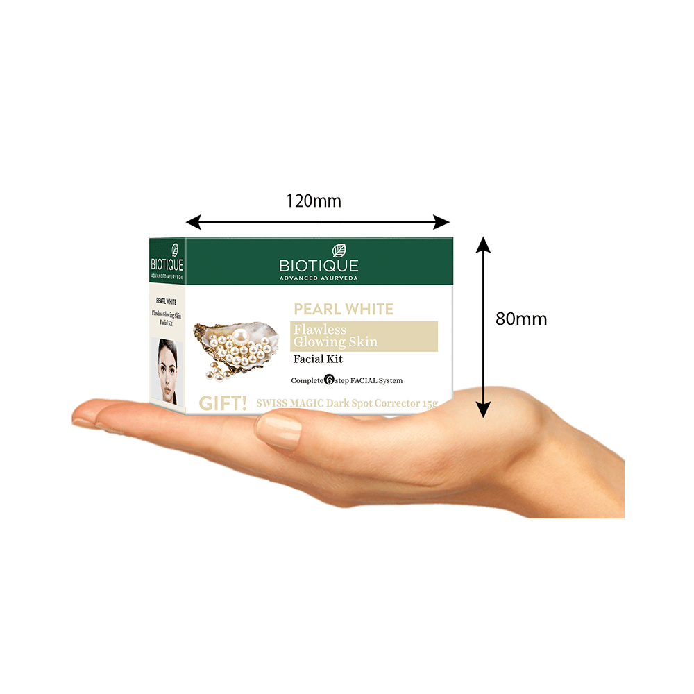 Biotique Pearl White Facial Kit - Image 4