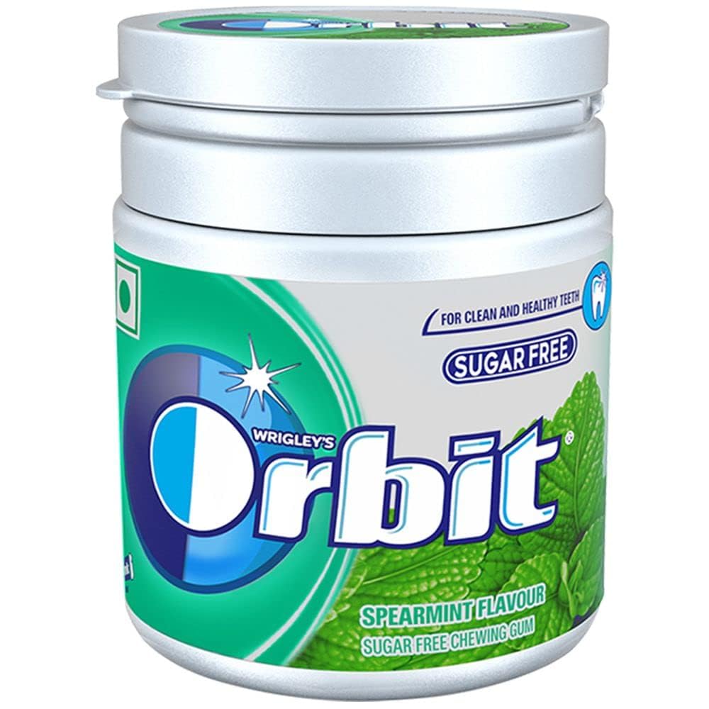 Orbit Spearmint Flavour Chewing Gum Sugar Free - Image 1