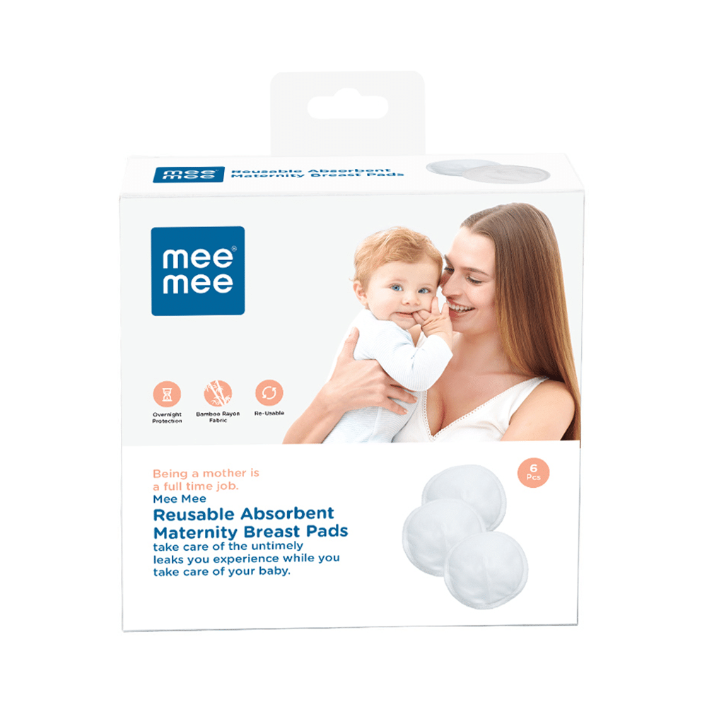 Mee Mee Reusable Absorbent Maternity Breast Pads
