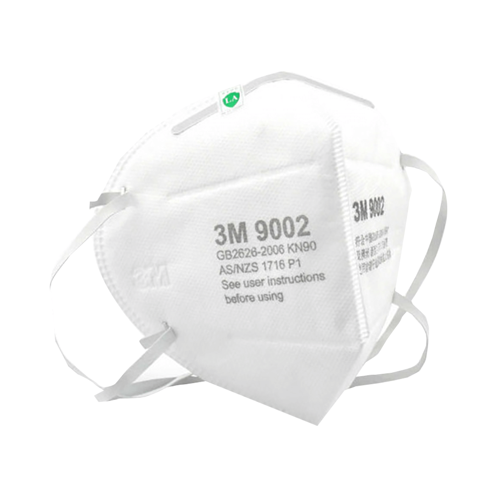 3M P1 9002 Particulate Respirator Mask White - Image 1