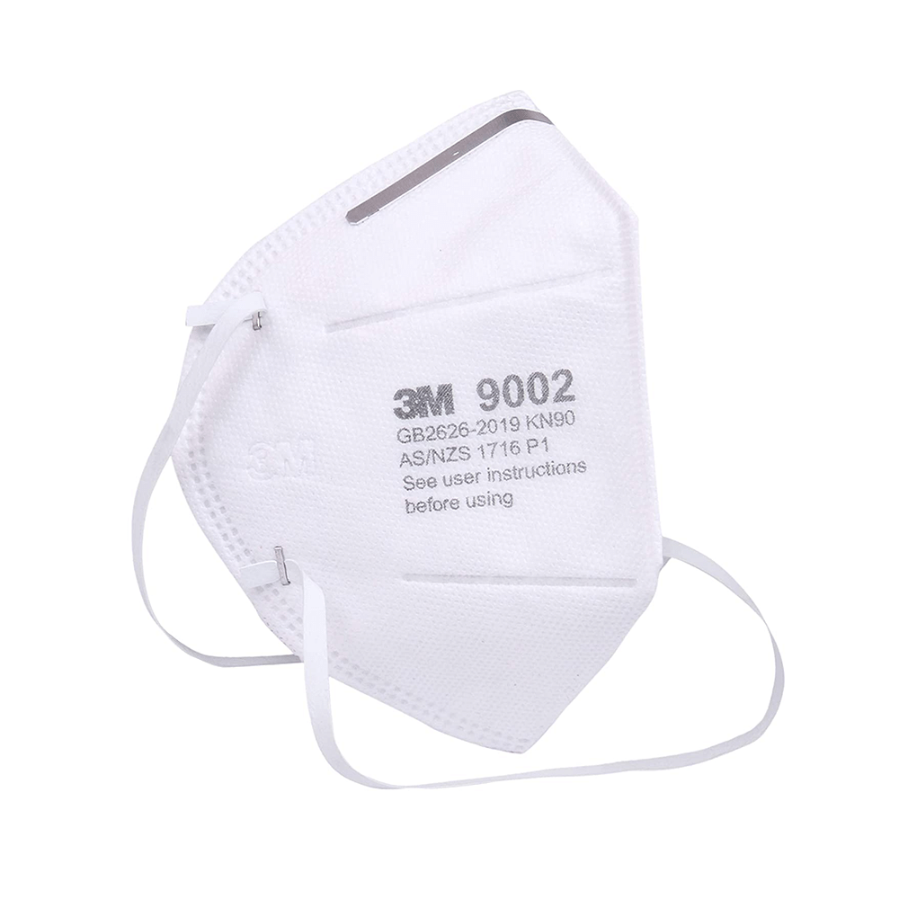 3M P1 9002 Particulate Respirator Mask White - Image 2
