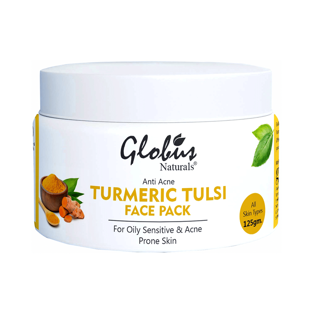 Globus Naturals Turmeric Tulsi Face Pack - Image 1