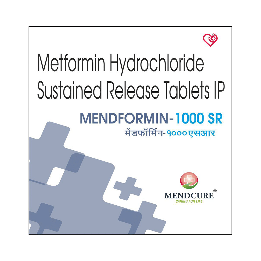 Mendformin 1000 SR Tablet - Image 1