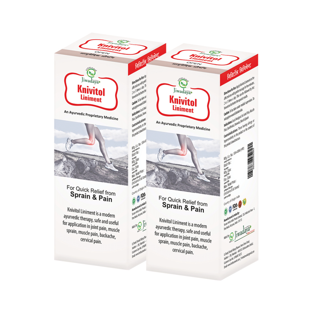 Jiwadaya Knivitol Liniment Oil (90ml Each) - Image 1