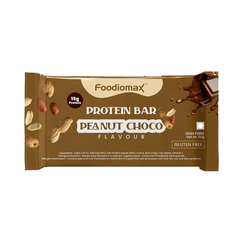 Foodiomax Protien Bar (60gm Each) Assorted - Image 4