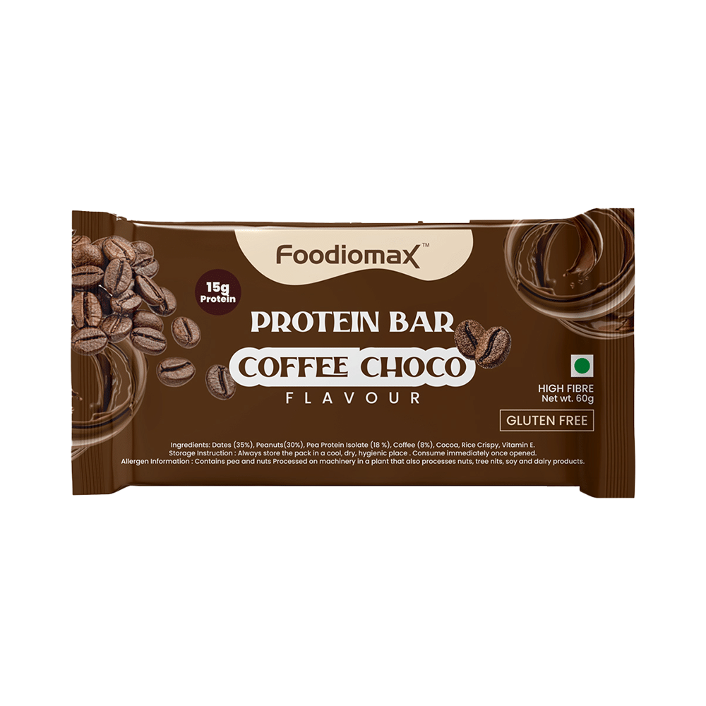 Foodiomax Protien Bar (60gm Each) Assorted - Image 2